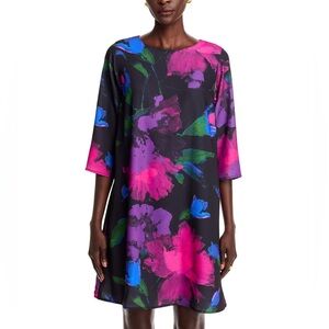 Caroline Rose Floral Print Dress